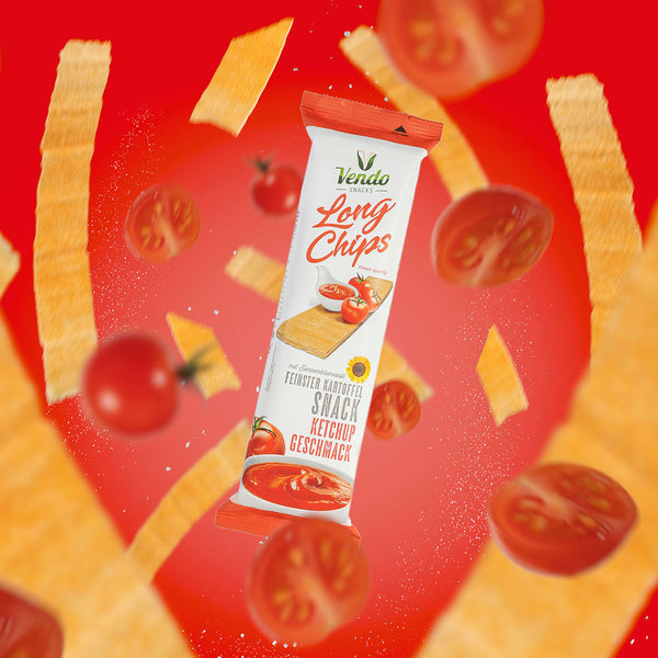 Long Chips Ketchup-Geschmack 75 g